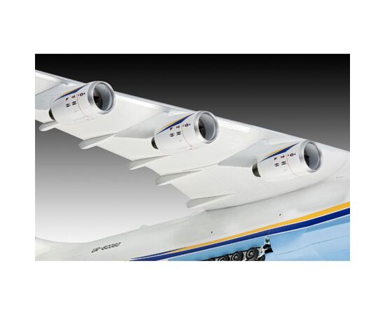 Сборная модель Revell Грузовой самолет Ан-225 Мрия. Масштаб 1:144 (RVL-04958), изображение 8 Сборная модель Revell Грузовой самолет Ан-225 Мрия. Масштаб 1:144 (RVL-04958), изображение 8