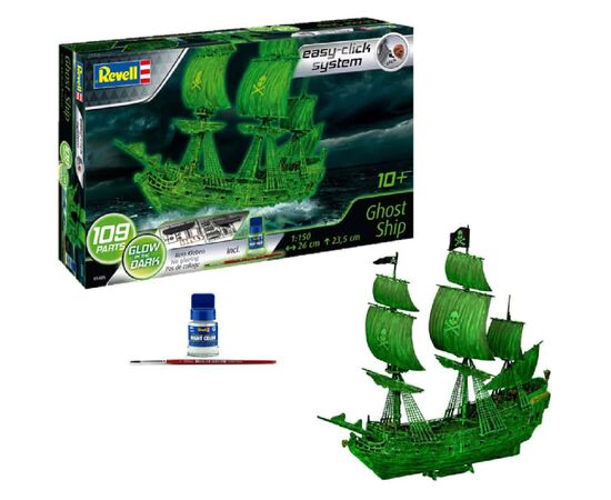 Сборная модель Revell Корабль-призрак уровень 2 масштаб 1:150 (RVL-05435), изображение 2 Сборная модель Revell Корабль-призрак уровень 2 масштаб 1:150 (RVL-05435), изображение 2
