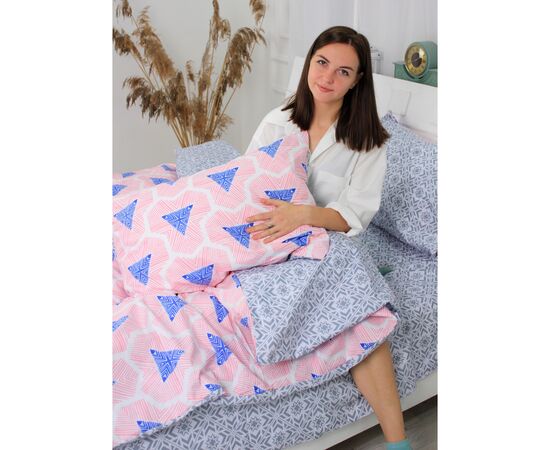 Постільна білизна MirSon Ranforce Elite 18-636 Rozalin 175х210 (2200004674094), зображення 3