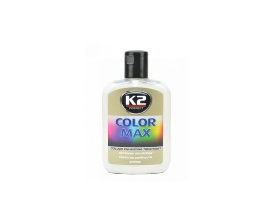 Автополироль K2 COLOR MAX 200ml белый (EK020BI)