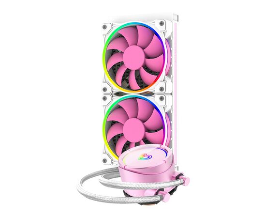 Система водного охлаждения ID-Cooling Pinkflow 240 ARGB V2, изображение 2 Система водного охлаждения ID-Cooling Pinkflow 240 ARGB V2, изображение 2