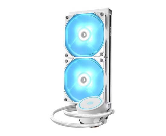 Система водного охлаждения ID-Cooling Auraflow X 240 Evo Snow, изображение 2 Система водного охлаждения ID-Cooling Auraflow X 240 Evo Snow, изображение 2