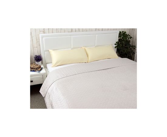 Подушка Руно Силиконовая Spanish Style 40х80 см с сатиновой бежевой наволочкой (307Spanish style_beige), изображение 5 Подушка Руно Силиконовая Spanish Style 40х80 см с сатиновой бежевой наволочкой (307Spanish style_beige), изображение 5