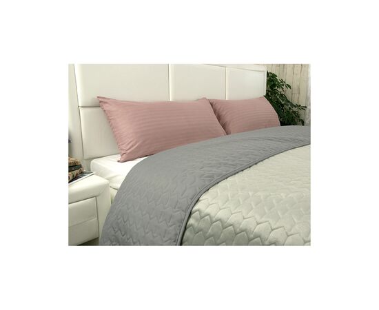 Подушка Руно Силиконовая Spanish Style 40х80 см с сатиновой пудровой наволочкой (307Spanish style_purple), изображение 6 Подушка Руно Силиконовая Spanish Style 40х80 см с сатиновой пудровой наволочкой (307Spanish style_purple), изображение 6