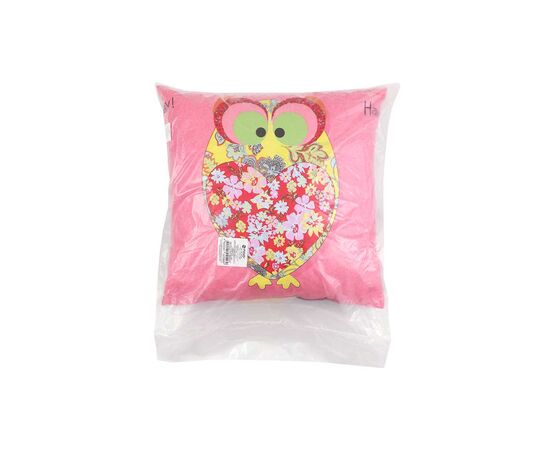 Подушка Руно декоративная "Owl Red" 50х50 см (306_Owl Red), изображение 5 Подушка Руно декоративная "Owl Red" 50х50 см (306_Owl Red), изображение 5