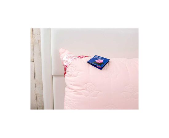 Подушка Руно Rose с волокном розы розовая 50х70 см (310.52Rose Pink), изображение 3 Подушка Руно Rose с волокном розы розовая 50х70 см (310.52Rose Pink), изображение 3