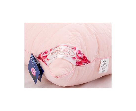 Подушка Руно Rose с волокном розы розовая 50х70 см (310.52Rose Pink), изображение 4 Подушка Руно Rose с волокном розы розовая 50х70 см (310.52Rose Pink), изображение 4
