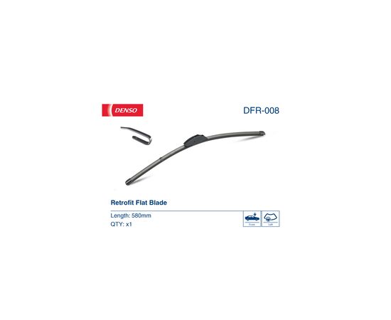 Щетка стеклоочистителя Denso DFR008