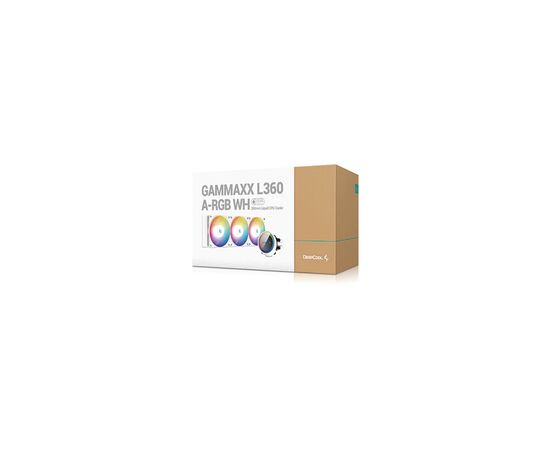 Система водного охлаждения Deepcool GAMMAXX L360 A-RGB WHITE, изображение 6 Система водного охлаждения Deepcool GAMMAXX L360 A-RGB WHITE, изображение 6