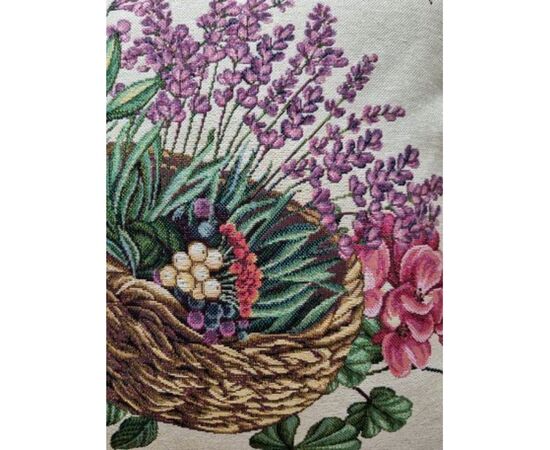 Подушка Прованс Декоративная Лавандовое поле Корзина лаванды 45х45 (4823093438804), изображение 2 Подушка Прованс Декоративная Лавандовое поле Корзина лаванды 45х45 (4823093438804), изображение 2