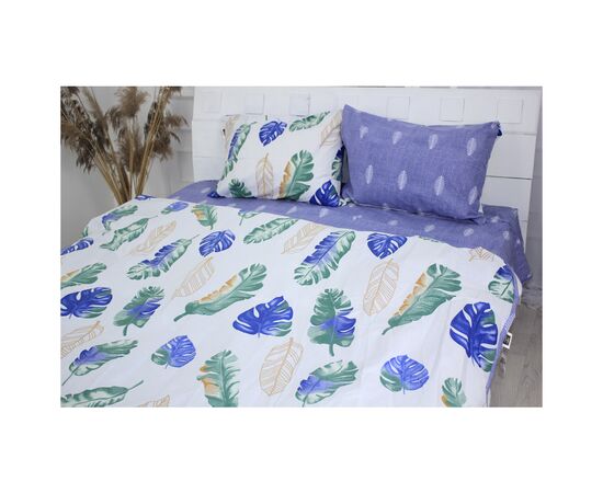 Постельное белье MirSon Бязь Premium 17-0274 Seaweed двухспальный (2200002111935), изображение 3