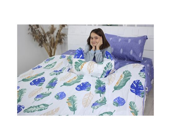 Постельное белье MirSon Бязь Premium 17-0274 Seaweed Евро (2200002111942), изображение 5