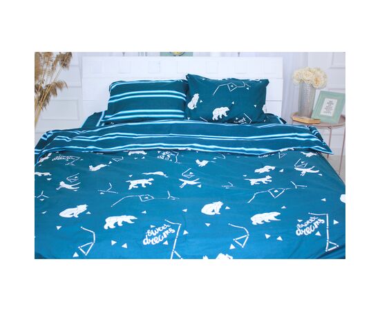 Постільна білизна MirSon Бязь Premium 17-0326 Finland 143х210х2 (2200002603188), зображення 2