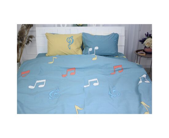 Постельное белье MirSon Бязь Premium 17-0421 Music King Size (2200002949576), изображение 3