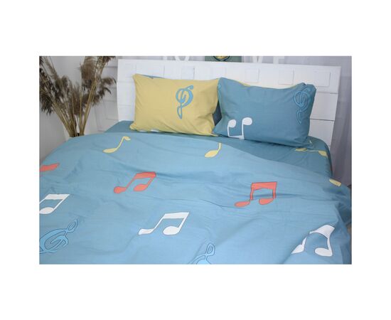 Постельное белье MirSon Бязь Premium 17-0421 Music Семейный (2 x 160x220) (2200002949613), изображение 2