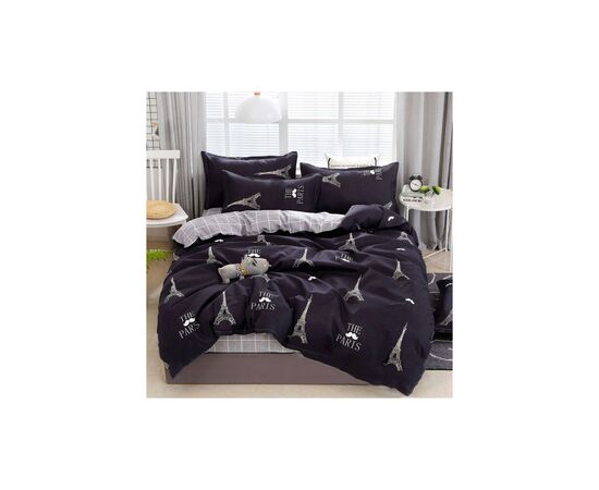 Постельное белье MirSon Бязь Premium 17-0468 Beautiful Paris Полуторный (2200003332766)
