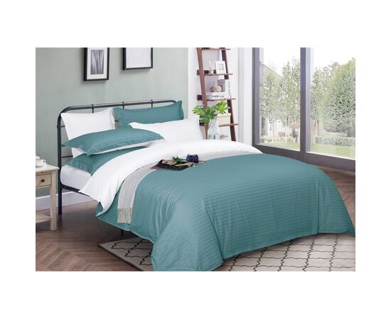 Пододеяльник MirSon Satin Stripe 30-0015 + 30-0001 Galiena (2200005260807)