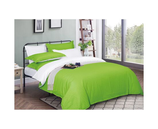 Пододеяльник MirSon Satin Stripe 30-0016 + 30-0001 Prianka 110х140 см (2200005261408)