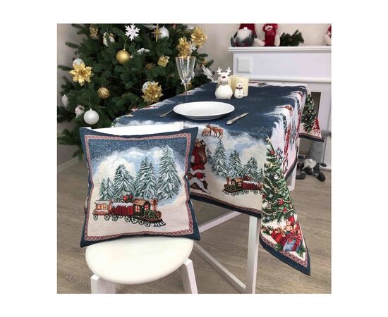 Наволочка Прованс декоративная Blue Sky Паровоз 45х45 (4823093435902), изображение 2 Наволочка Прованс декоративная Blue Sky Паровоз 45х45 (4823093435902), изображение 2