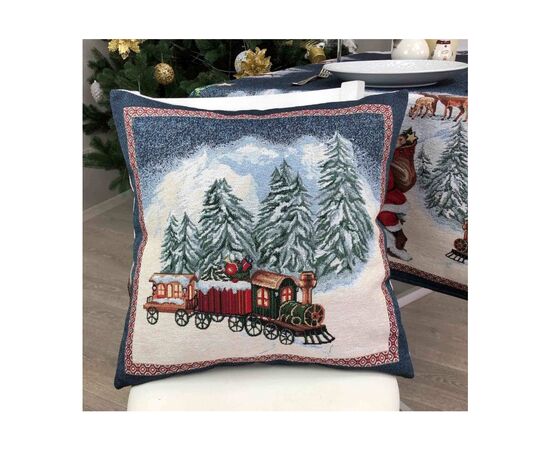 Наволочка Прованс декоративная Blue Sky Паровоз 45х45 (4823093435902), изображение 3 Наволочка Прованс декоративная Blue Sky Паровоз 45х45 (4823093435902), изображение 3