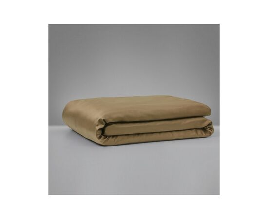 Простынь MirSon Сатин Premium 0211 Cacao 180х220 см (2200001729766), изображение 3