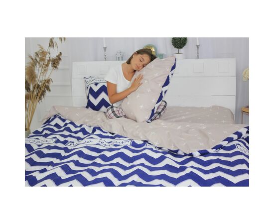 Простынь MirSon Сатин Premium 22-1101 Giovanni 220х240 см (2200001185036), изображение 4