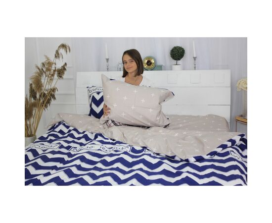 Простынь MirSon Сатин Premium 22-1101 Giovanni 220х240 см (2200001185036), изображение 5