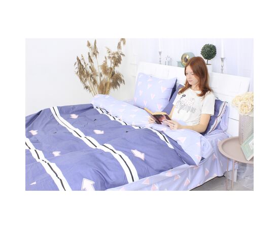 Простынь MirSon Сатин Premium 22-1102 Ivonna 150х220 см (2200001184800), изображение 3