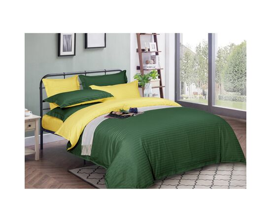 Пододеяльник MirSon Satin Stripe 30-0017 + 30-0003 Kleiton 143х210 см (2200005262214)