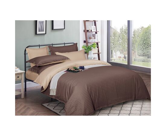 Підковдра MirSon Satin Stripe 30-0006 + 30-0004 Baylee 143х210 см (2200005256817)