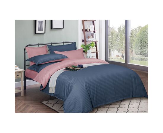 Підковдра MirSon Satin Stripe 30-0020 + 30-0007 Edarin 143х210 см (2200005265819)