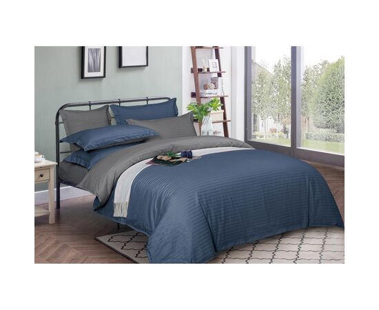 Підковдра MirSon Satin Stripe 30-0020 + 30-0011 Sumburey 143х210 см (2200005265215)