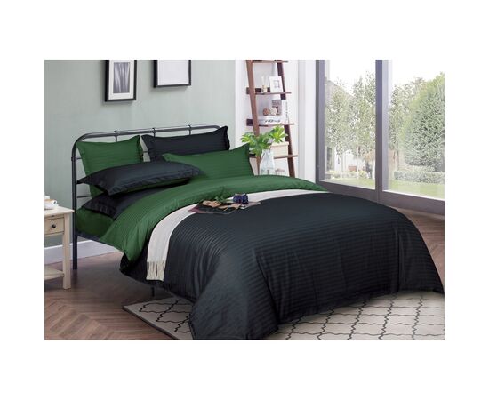 Підковдра MirSon Satin Stripe 30-0021 + 30-0017 Serikan 143х210 см (2200005267219)