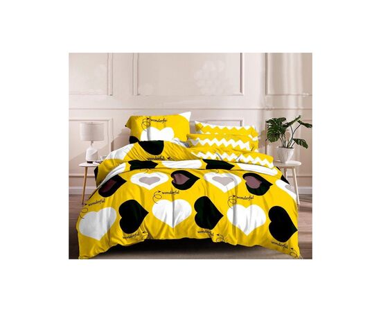 Простынь MirSon Сатин Premium 22-1147 Ouida 150x220 см (2200001979543)