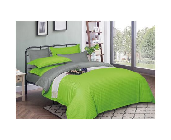 Пододеяльник MirSon Satin Stripe 30-0016 + 30-0010 Danik 175х210 см (2200005261637)