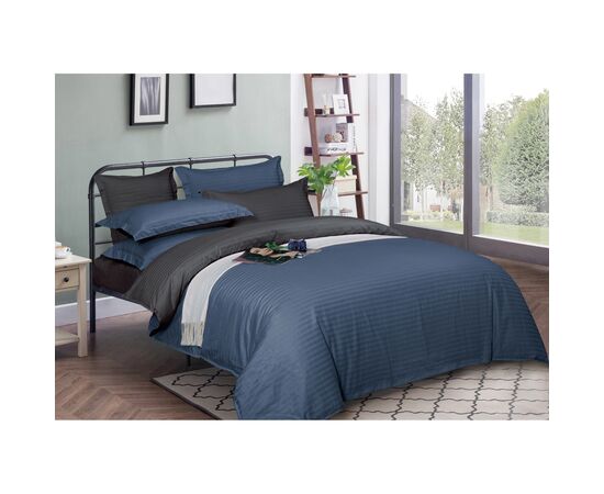Підковдра MirSon Satin Stripe 30-0020 + 30-0012 Ennayard 175х210 см (2200005266236)