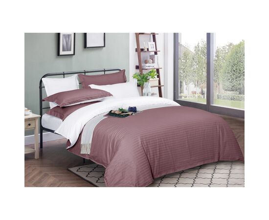 Пододеяльник MirSon Satin Stripe 30-0008 + 30-0001 Bethseda 200х220 см (2200005257449)