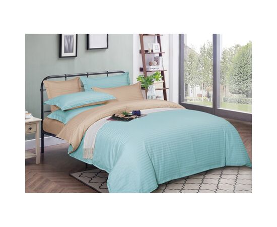 Пододеяльник MirSon Satin Stripe 30-0013 + 30-0004 Rovena 220х240 см (2200005259658)