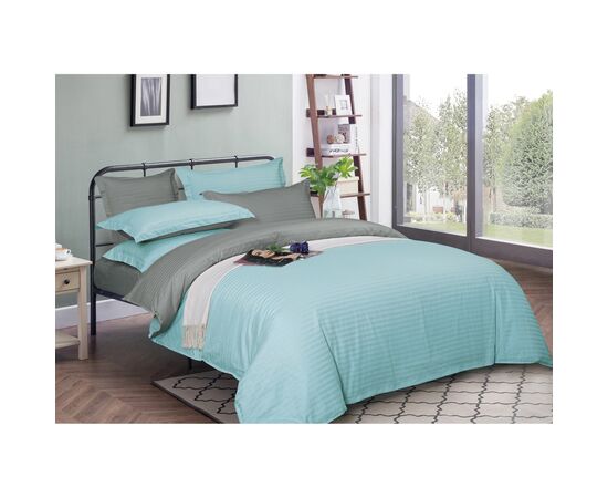 Пододеяльник MirSon Satin Stripe 30-0013 + 30-0010 Windly 220х240 см (2200005259856)