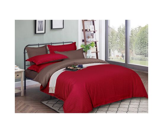 Підковдра MirSon Satin Stripe 30-0018 + 30-0006 Brendon 220х240 см (2200005263051)