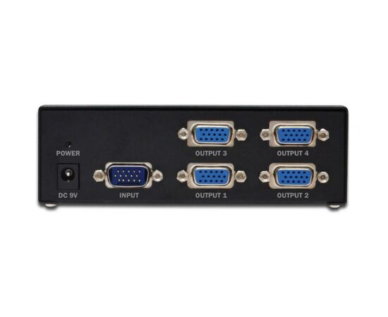 Сплиттер Digitus VGA Splitter 500MHz (HDSUB 15/M * 4, HDSUB 15/F * 1) (DS-42110), изображение 4 Сплиттер Digitus VGA Splitter 500MHz (HDSUB 15/M * 4, HDSUB 15/F * 1) (DS-42110), изображение 4