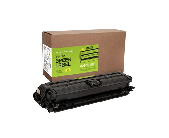 Картридж Patron HP 307A (CE742A) yellow Green Label (PN-307AYGL)