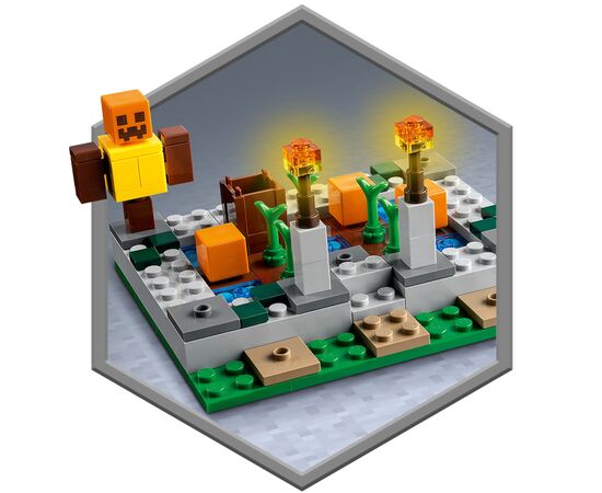 Конструктор LEGO Minecraft Покинутое село 422 деталей (21190), изображение 6 Конструктор LEGO Minecraft Покинутое село 422 деталей (21190), изображение 6