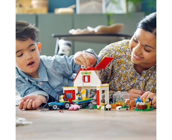 Конструктор LEGO City Farm Животные на ферме и в сарае 230 деталей (60346), изображение 3 Конструктор LEGO City Farm Животные на ферме и в сарае 230 деталей (60346), изображение 3