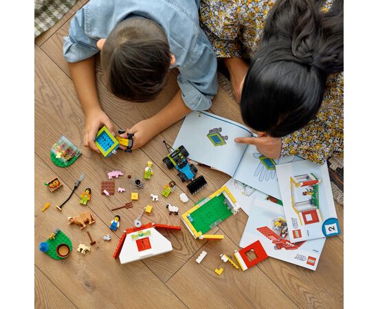 Конструктор LEGO City Farm Животные на ферме и в сарае 230 деталей (60346), изображение 4 Конструктор LEGO City Farm Животные на ферме и в сарае 230 деталей (60346), изображение 4