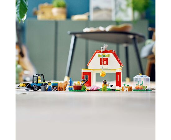 Конструктор LEGO City Farm Животные на ферме и в сарае 230 деталей (60346), изображение 5 Конструктор LEGO City Farm Животные на ферме и в сарае 230 деталей (60346), изображение 5