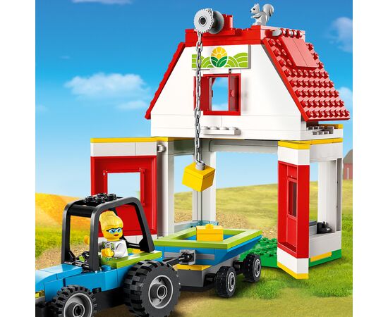 Конструктор LEGO City Farm Животные на ферме и в сарае 230 деталей (60346), изображение 7 Конструктор LEGO City Farm Животные на ферме и в сарае 230 деталей (60346), изображение 7
