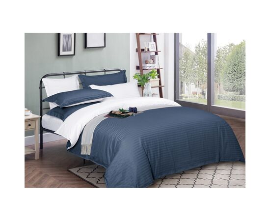 Пододеяльник MirSon Satin Stripe 30-0020 + 30-0001 Naskirin 220х240 см (2200005265659)