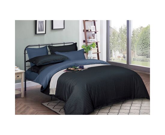 Пододеяльник MirSon Satin Stripe 30-0021 + 30-0020 Likana 220х240 см (2200005268452)