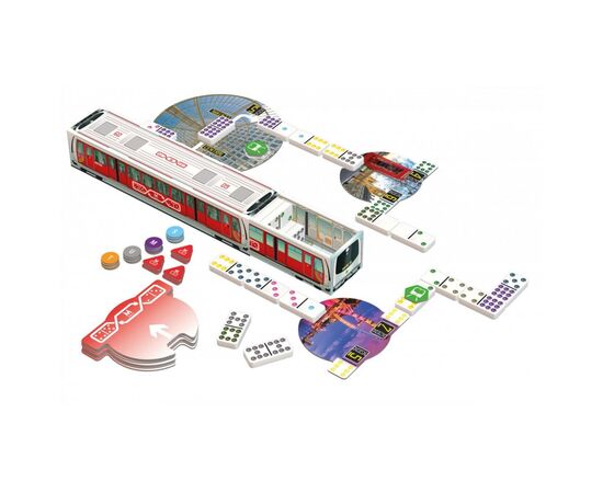 Настольная игра Tactic Метро Домино. Лондон (англ.) (58928), изображение 2 Настольная игра Tactic Метро Домино. Лондон (англ.) (58928), изображение 2